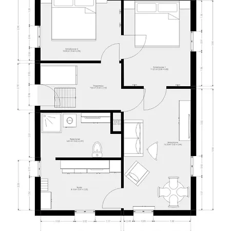 Harztraeume 3 & 4 - Zwei Fuer Familien & Freunde Mit Wlan, Parkplatz & Sitzplatz Im Gruenen I Busanbindung & Self Check-in 베르니게로데